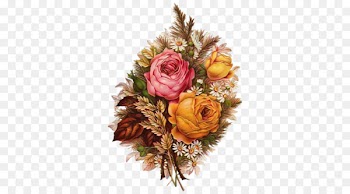 Victorian era Flower bouquet Clip art - Retro flowers bouquet 