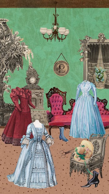 Victorian lifestyle iPhone wallpaper, remixed | Free Photo - rawpixel