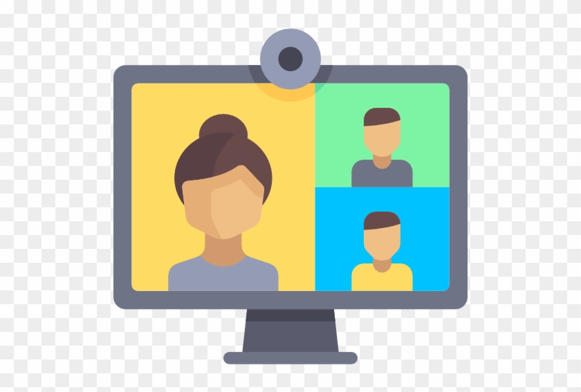 Video Call Free Icon - Video Call Flat Icon