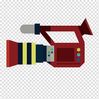 Video camera , Color video camera transparent background PNG clipart