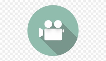 Video Camera Icon Green1 Copy - Circle