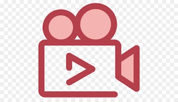 Video camera Icon - Pink Filmstrip PNG Photos 