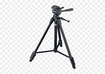 Video Camera On Tripod Background Image - Nikon Tripod Png