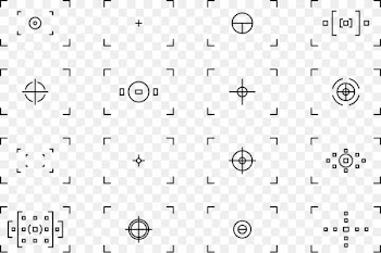Video camera Viewfinder Icon - Camera focus view frame 