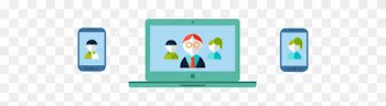 Video Conferencing And Other Collaboration Tools Create - Illustration