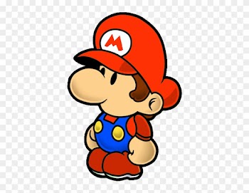 Video Games - Paper Mario Baby Mario