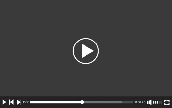Video media player design. Free Vector
