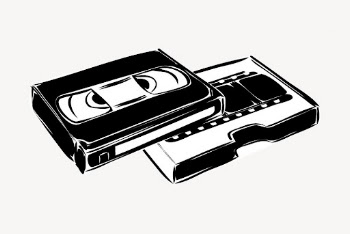Videotape, entertainment illustration. Free public | Free Photo - rawpixel