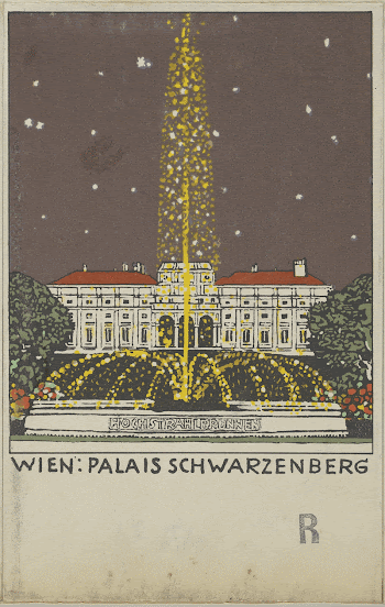 Vienna, Palais Schwarzenberg (1908) by Urban | Free Photo - rawpixel