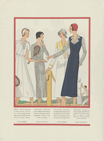 Vier vrouwen in tenniskleding (1931) | Free Photo - rawpixel