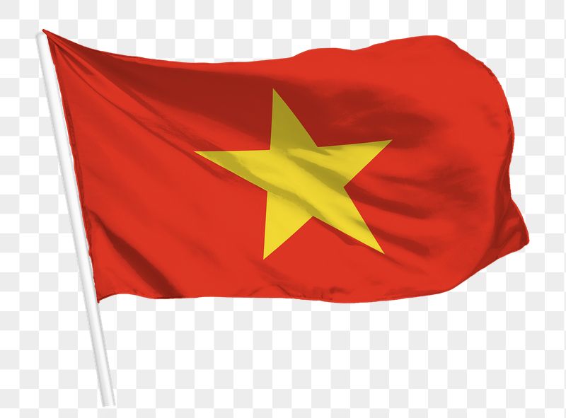 Vietnamese flag png waving, national | Free PNG - rawpixel
