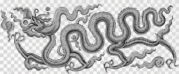Vietnamese Modern Ly Dynasty Dragon Pattern