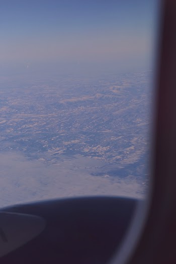 View From Aircraft Window