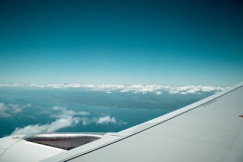 View From Airplane