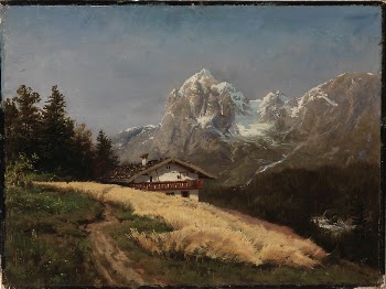 View from ramsau, 1870 | Free Photo - rawpixel