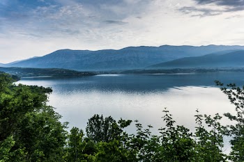 View of Body of Water and Mountains