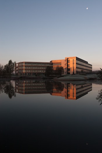 View of Building by the Body of Water