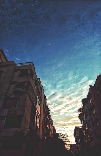 View of Buildings during Golden Hour