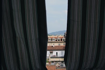View Of Buildings From A Window