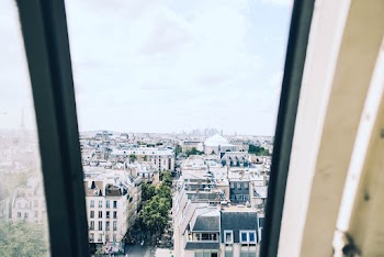 View Of Buildings From Window