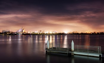 View of City at Night