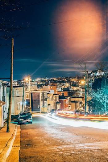 View Of City At Night