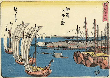View of Incoming Ships at Tsukuda | Free Photo - rawpixel