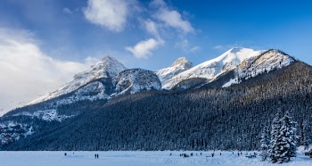 View of Mountain during Winter