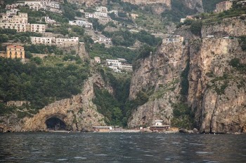 View Of Mountain Homes Above Water
