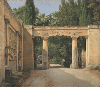View of the Garden of the Villa | Free Photo - rawpixel
