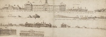 View of the Royal Hospital, | Free Photo - rawpixel