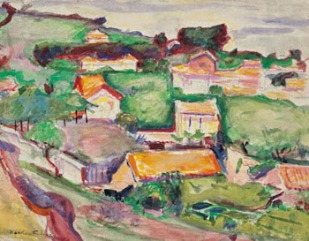 View towards a village by Othon | Free Photo - rawpixel