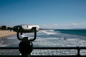 Viewing Machine Looking Into The Distance