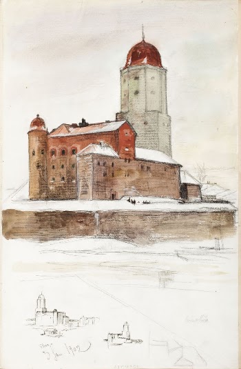 Viipurin linna 1902
part of a sketchbook, | Free Photo - rawpixel