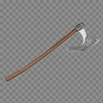 Viking Ax PNG Image with Transparent Background