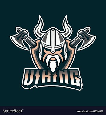 viking mascot logo