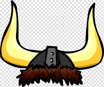 Vikinghjelm Helmet , Horn Banner transparent background PNG clipart