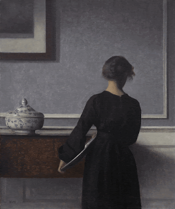 Vilhelm Hammershoi - Interieur mit | Free Photo - rawpixel