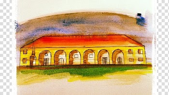 Villa Estense Watercolor painting Sant'Urbano Sant'Elena, Veneto, painting transparent background PNG clipart