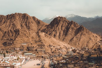 Village on Rock Valley Aerial Photography
