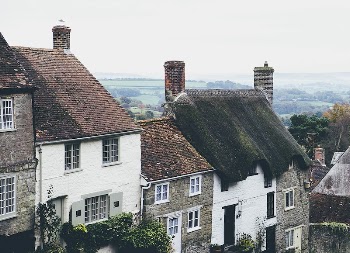 Village view of houses and | Free Photo - rawpixel