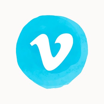 Vimeo logo in watercolor design. Social media… | Free stock illustration | High Resolution graphic
