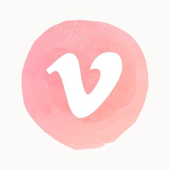 Vimeo logo in watercolor design. Social media… | Free stock illustration | High Resolution graphic
