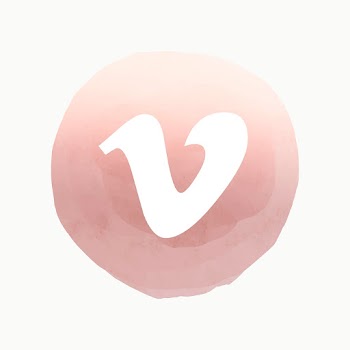 Vimeo logo vector in watercolor design.… | Free stock illustration | High Resolution graphic