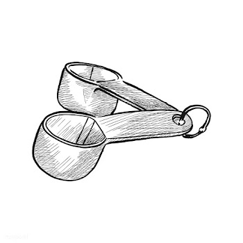 Vinatge illustration of measuring cups | Free stock vector - 324666