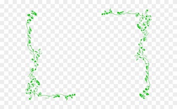 Vine Border Green Clip Art At Clker Com Vector Clip - Clip Art Borders Green