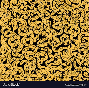 Vine pattern vector image
