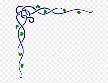 Vines Clipart Olive Green - Green Corner Border Design