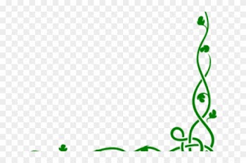Vines Clipart Vine Leaves - A4 Size Sheet Border Design