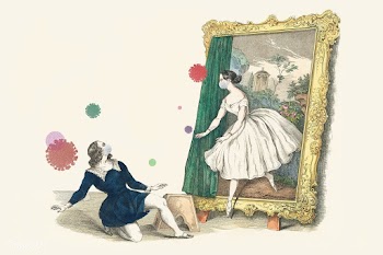 Vintage advertisement for a ballet "Des Malers Traumbild" fe.. | Free  illustration - 2317182